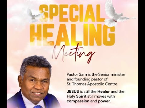 Healing Meeting Message – Sunday Jul 30, 2023